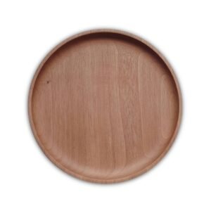 Plato Soma de Madera 30 cm – Natural y Elegante