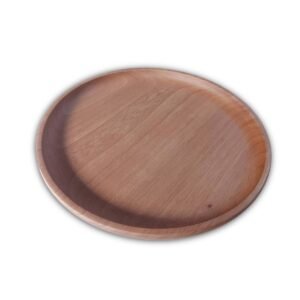 Plato de Madera Artesanal Terra 26 cm
