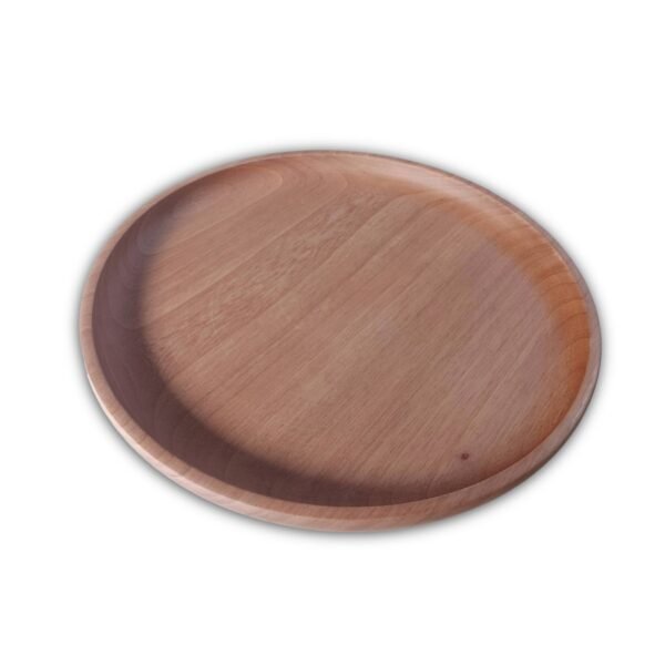 Plato de Madera Artesanal Terra 26 cm