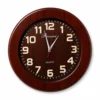 Reloj 3D de Madera Sólido 30 cm en Nogal – Diseño Moderno y Decorativo