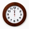 Reloj de Madera Sólido 30 cm Redondo – Elegante, Resistente y Decorativo