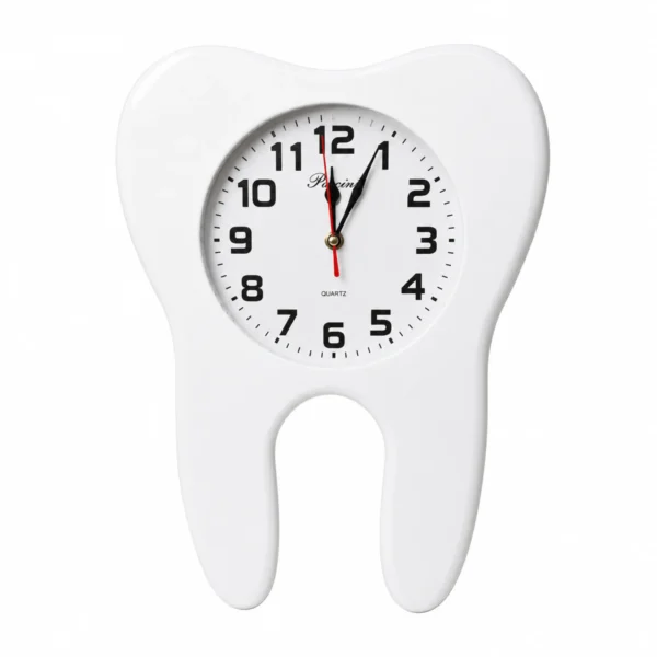 Reloj de Pared Diente Decorativo – Diseño Original Moderno