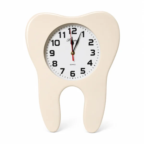 Reloj de Pared Diente Decorativo – Diseño Original Moderno