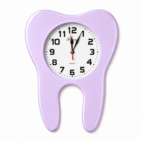 Reloj de Pared Diente Decorativo – Diseño Original Moderno