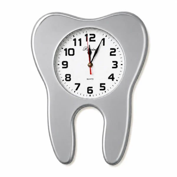 Reloj de Pared Diente Decorativo – Diseño Original Moderno