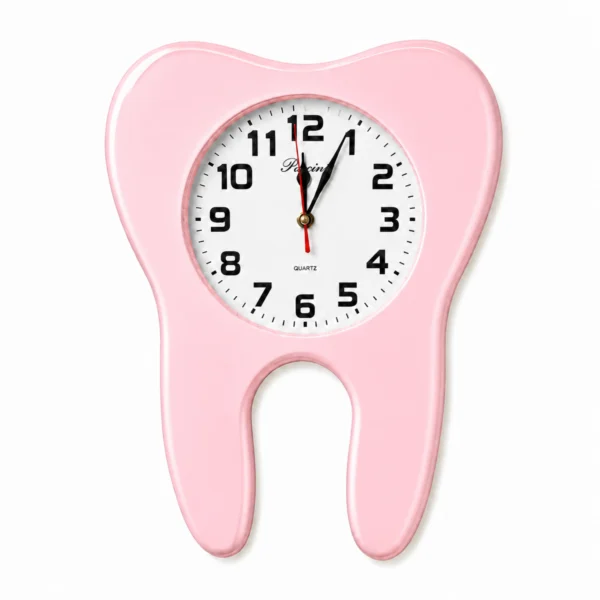 Reloj de Pared Diente Decorativo – Diseño Original Moderno