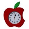 Reloj de Pared Manzana Rojo