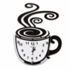Reloj Decorativo de Taza de Café para Cocina y Cafetería