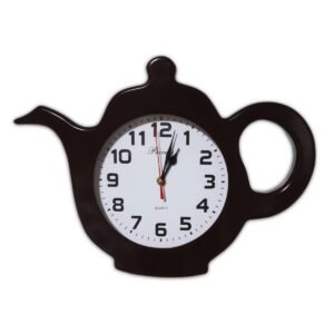 Reloj de Pared Tetera Marrón