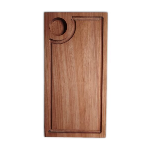 Tabla Parrillera Prestige 20x40 cm de Madera para Asado y Picar
