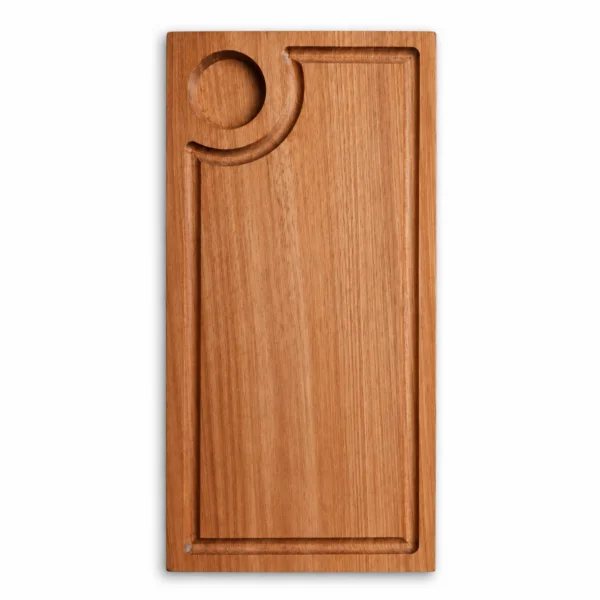 Tabla Parrillera Prestige 20x40 cm de Madera para Asado y Picar
