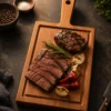 Tabla para Picar y Parrilla de Madera Gather 20×40 cm