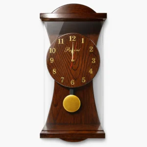 TimberMotion – Reloj de Pared Artesanal