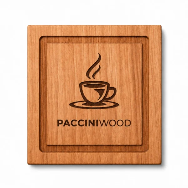 Posavasos de Madera Natural – Colección Mesa & Estilo