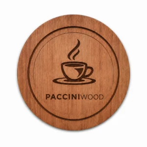 Posavasos de Madera Natural – Colección Mesa & Estilo