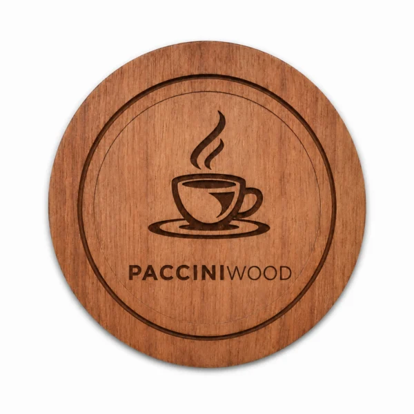 Posavasos de Madera Natural – Colección Mesa & Estilo