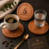Posavasos de Madera Natural – Colección Mesa & Estilo