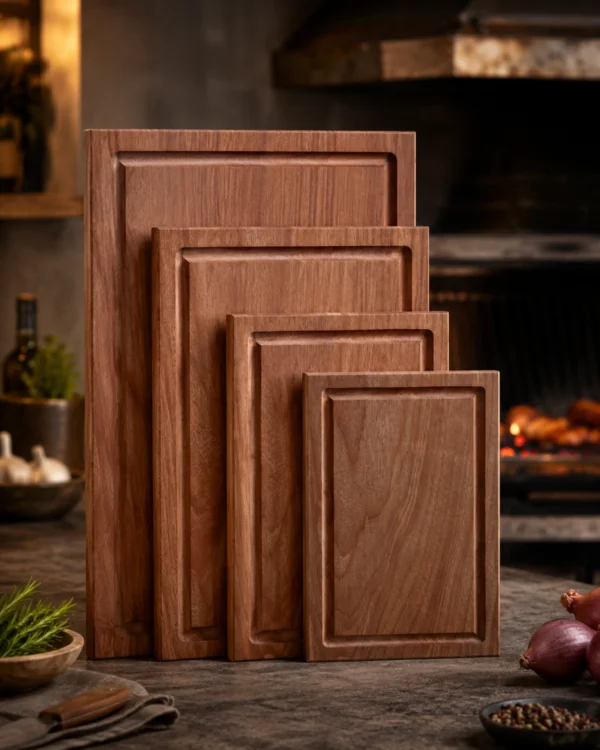 Tabla de Madera para Parrilla vista Tabla Parrillera de Madera – Colección Reserva